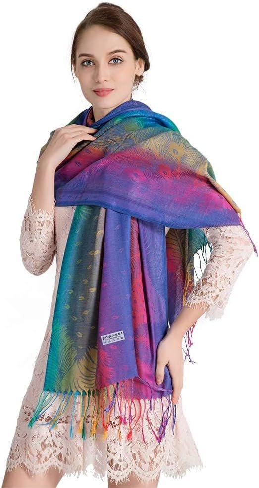 Wrap Shawl Tassels Scarves